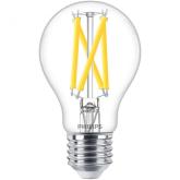 Bec LED Philips Classic A60, EyeComfort, E27, 7.2W (75W), 1055 lm, lumina calda (2200-2700K), dimabil, cu filament
