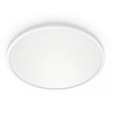 Plafoniera LED WiZ SuperSlim, Wi-Fi, Bluetooth, 16W, 1500 lm, lumina alba (2700-6500K), IP20, 29.2cm, Metal/Plastic, Alb