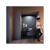 Spot LED incastrat Philips Hue Milliskin, Bluetooth, GU10, 5W (50W), 350 lm, lumina alba (2200-6500K), IP20, 9cm, Alb