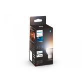 Bec LED inteligent Philips Hue Spot, Bluetooth, GU10, 5W, 350 lm, lumina alba (2200-6500K)