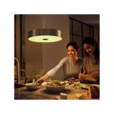 Pendul LED Philips Hue Fair, Bluetooth, 25W, 2900 lm, lumina alba (2200-6500K), IP20, 44.4cm, Metal, Negru, Intrerupator cu variator inclus