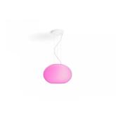 Pendul LED RGB Philips Hue Flourish, Bluetooth, 9W (39.5W), 2750lm, lumina alba si color (2000-6500K), IP20, 40.1cm, Alb