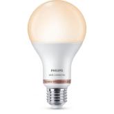 Bec LED inteligent Philips Bulb A67, Wi-Fi, Bluetooth, E27, 13W (100W), 1521 lm, lumina alba (2700-6500K)