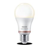 Bec LED inteligent Philips Bulb A60, Wi-Fi, Bluetooth, E27, 8W (60W), 806 lm, lumina calda (2700K), dimabil