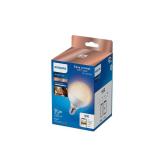 Bec LED inteligent Philips Glob G95, Wi-Fi, Bluetooth, E27, 11W (75W), 1055 lm, lumina alba (2700-6500K)