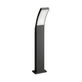Stalp LED pentru iluminat exterior Philips Splay, 12W, 1100 lm, lumina calda (2700K), IP44, 600x120x160mm, Antracit