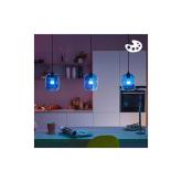 Bec LED RGB inteligent Philips Bulb P45, Wi-Fi, Bluetooth, E14, 4.9W (40W), 470 lm, lumina alba si color (2200-6500K)