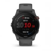Ceas Garmin Forerunner 255, display 33mm, rezolutie displat 260x260 conectivitate Bluetooth™, ANT+, NFC, USB, functii accelerometru, giroscop, barometru, busola, termometru pentru temperatura exterioară, durata de viata baterie mod ceas inteligent: până l