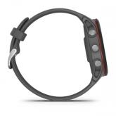 Ceas Garmin Forerunner 255, display 33mm, rezolutie displat 260x260 conectivitate Bluetooth™, ANT+, NFC, USB, functii accelerometru, giroscop, barometru, busola, termometru pentru temperatura exterioară, durata de viata baterie mod ceas inteligent: până l