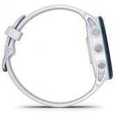 Ceas Garmin Forerunner 255, display 33mm, rezolutie displat 260x260 conectivitate Bluetooth™, ANT+, NFC, USB, functii accelerometru, giroscop, barometru, busola, termometru pentru temperatura exterioară, durata de viata baterie mod ceas inteligent: până l