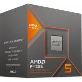 Procesor AMD RYZEN 5 8600G 100-100001237BOX, 4.3GHz up to 5.0GHz, 6 cores 12 threads, L2 Cache 6 MB L3 Cache 16 MB