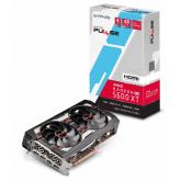 PLACA VIDEO  SAPPHIRE AMD Radeon RX 5600 XT, 6 GB GDDR6 192 biti, PCI Express 4.0 x 16, HDMI, Display Port x 3, sistem racire aer activ, 