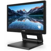 Monitor LED PHILIPS 162B9T, 15.6inch, HD TN, 4ms, 60Hz, negru