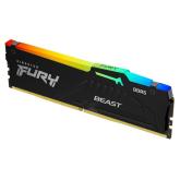 Memorie Kingston FURY Beast RGB 16GB DDR5 5600MHz CL36