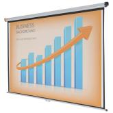 ECRAN proiectie  NOBO, manual, format 16 : 10, fixare perete | tavan, 175 x 109 cm, 