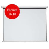 ECRAN proiectie  NOBO, manual, format 16 : 10, fixare perete | tavan, 175 x 109 cm, 
