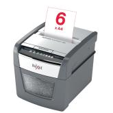 Distrugator automat documente Rexel OPTIMUM  45X ,  45 coli, P4, cross-cut (tip confeti), cos  20 litri, negru-gri, 