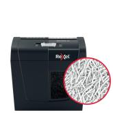 Distrugator manual documente Rexel SECURE   X6,   6 coli, P4, cross-cut (tip confeti), cos  10 litri, negru, 