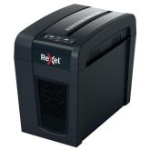 Distrugator manual documente Rexel SECURE   X6 Slim,   6 coli, P4, cross-cut (tip confeti), cos  10 litri, negru, 
