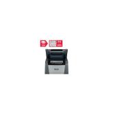 Distrugator automat documente Rexel OPTIMUM 130X , 130 coli, P4, cross-cut (tip confeti), cos  44 litri, negru-gri, 