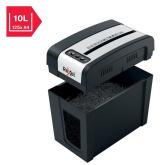 Distrugator manual documente Rexel SECURE MC3 Slim,  3 coli, P5, micro-cut (tip particule), cos  10 litri, negru-argintiu, 
