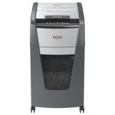 Distrugator automat documente Rexel OPTIMUM 225M , 225 coli, P5, micro-cut (tip particule), cos  60 litri, negru-gri, 
