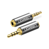 ADAPTOR audio Ugreen, 2.5 mm jack (T) la 3.5 mm (M), aurit 