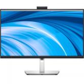 MONITOR Dell 27 inch, videoconferinta, IPS, Full HD (1920 x 1080), wide, 300 cd/mp, 8 ms, Display Port | HDMI, 