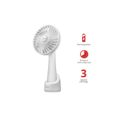 STAND Notebook Trust  Ventu-Go Portable Cooling Fan - white 