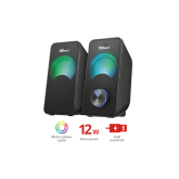 BOXE PC Trust Arys RGB Compact 2.0 Speaker Set 