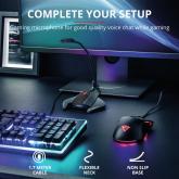 MICROFON GAMING TRUST GXT 239 NEPA BLACK 