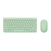 TASTATURI Trust LYRA Wireless and rechargeable Keyboard & Mouse GREEN US 