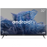 24', HD, Google Android TV, Black, 1366x768, 60 Hz, Sound by JVC, 2x5W, 21 kWh/1000h , BT5, HDMI ports 3, 24 months