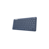 TASTATURI Trust LYRA Compact Wireless and rechargeable Keyboard Blue US 