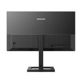 Monitor LED PHILIPS 275E2FAE, 27inch, QHD IPS, 4ms, 75Hz, negru