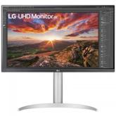 MONITOR LG 27UP850N-W 27 inch, Panel Type: IPS, DisplayHDR™ 400 ,Resolution: 3840 x 2160, Aspect Ratio: 16:9, Refresh Rate: 60Hz,Response time GtG: 5 ms, Brightness: 400 cd/m², Contrast (static):1000:1, Contrast (dynamic): 1200:1, Viewing angle: 178º(R/L)