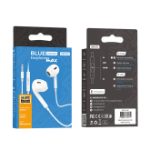 Handsfree Casti EarBuds Blue Power BBM30 Max, Cu microfon, 3.5 mm, 1.2m, Alb  
