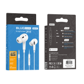 Handsfree Casti In-Ear Blue Power BBM30 Pro, Cu microfon, 3.5 mm, 1.2m, Alb  