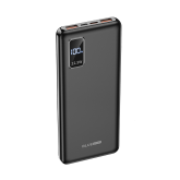 Baterie Externa Powerbank Blue Power BBJ15, 10000 mA, Quick Charge, 22.5W, Quick Charge 4.0 - Power Delivery, Cu Afisaj, Neagra 