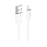 Cablu Date si Incarcare USB la Lightning Blue Power BL2BX14 LinkJet, 2 m, 3A, Alb  