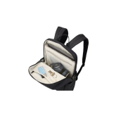 RUCSAC THULE, pt. notebook de max. 15.6 inch, 1 compartiment, buzunar frontal | buzunar lateral x 2, waterproof, poliester, negru, 