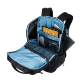 RUCSAC THULE, pt. notebook de max. 15.6 inch, 1 compartiment, buzunar frontal x 3 | buzunar lateral x 2, waterproof, poliester, negru, 