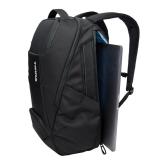 RUCSAC THULE pt. notebook de max. 15.6 inch, 26 l, 1 compartiment, buzunar frontal x 3 | buzunar lateral x 2, waterproof, poliester, negru, Accent 3205384