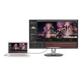 Monitor WLED PHILIPS 328P6AUBREB, 32inch, IPS, 4ms, 50Hz, negru