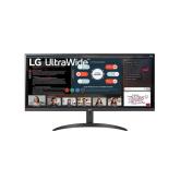 MONITOR LG 34WP500-B.BEU 34 inch, Panel Type: IPS, Resolution: 2560 x1080, Aspect Ratio: 21:9, Refresh Rate:75, Response time GtG: 5 ms ,Brightness: 250 cd/m², Contrast (static): 700:1, Contrast (dynamic):1000:1, Viewing angle: 178º(R/L), 178º(U/D), Color