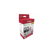 Canon pachet cartuse cearneala CANON PG-560XL/CL-561XL PHOTO VALUE PACK, capacitate negru: 400 pagini/16ml, Color: 300 pagini / 12.2ml, Compatibil cu: PIXMA TS5253, PIXMA TS5350, PIXMA TS5351, PIXMA TS5352, Bonus 50 coli hartie foto 10 x 15cm.