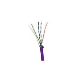 Cablu F/UTP cat.5e, manta LSZH, Euroclass Dca-s1,d2,a1 - 305m/tambur, violet - Molex 