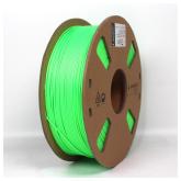 FILAMENT GEMBIRD pt. imprimanta 3d, PLA, 1.75mm diamentru, 1Kg / bobina, aprox. 330m, topire 190-220 grC, flame-bright green, 