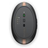 HP Spectre Wireless Mouse 700 Ash Silver, Reincarcabil prin USB, Dimensiuni: 10,4 x 6,34 x 3,58 cm, Greutate: 0,1kg