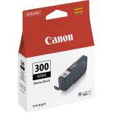 Cartus cerneala Canon PFI300MBK, Matte Black, capacitate 14.4ml, pentru Canon imagePROGRAF PRO-300.